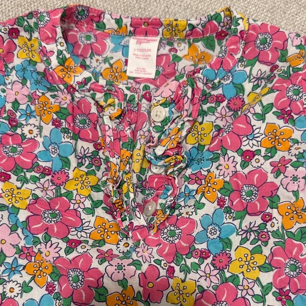 OshKosh B'gosh Colorful Floral Kids Blouse